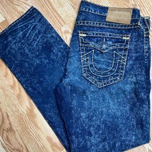 Mens True Religion Jeans Size 38 Waist
